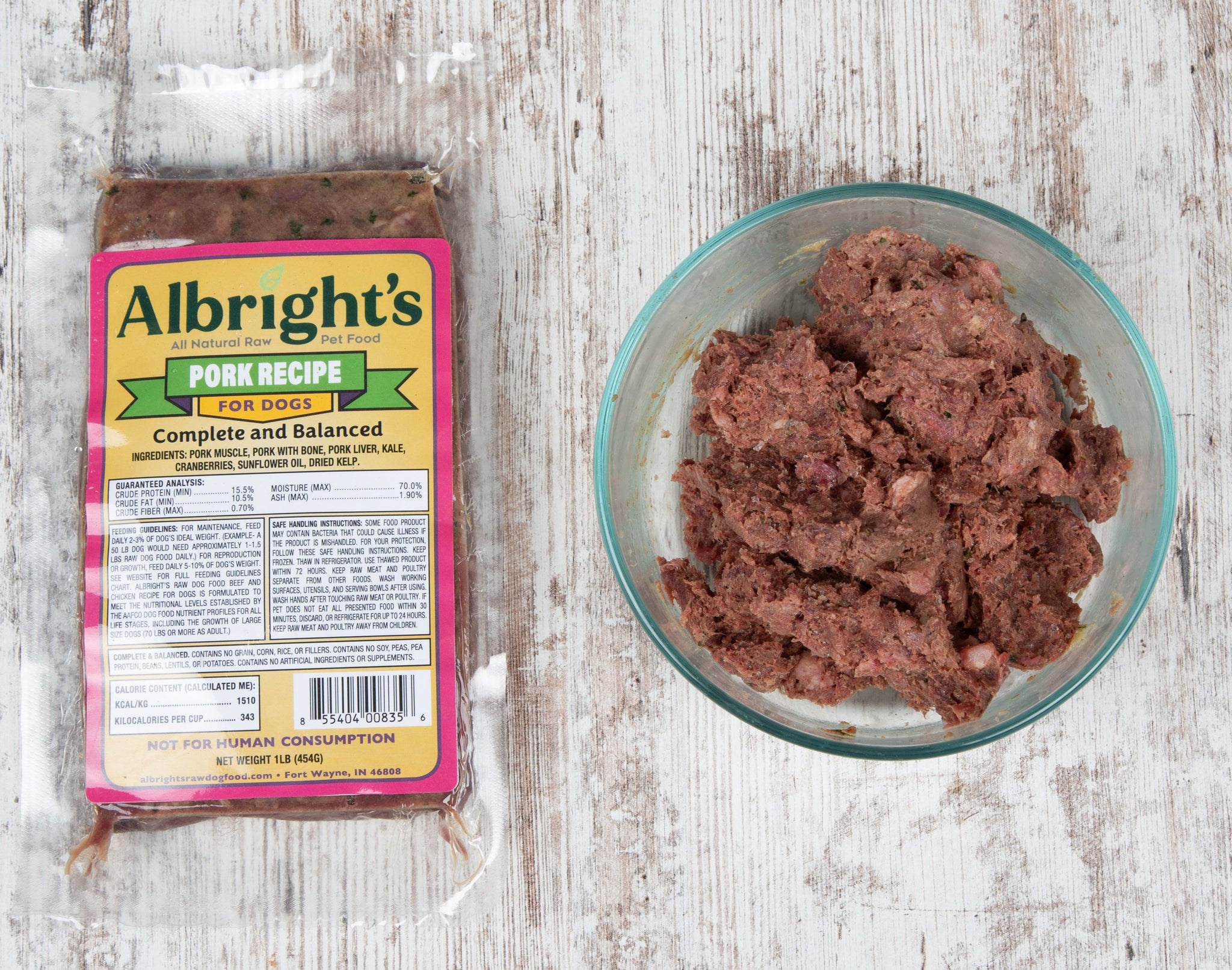 Ground pork for dogs best sale